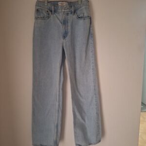 Abercrombie & Fitch Light Blue High Rise Jeans